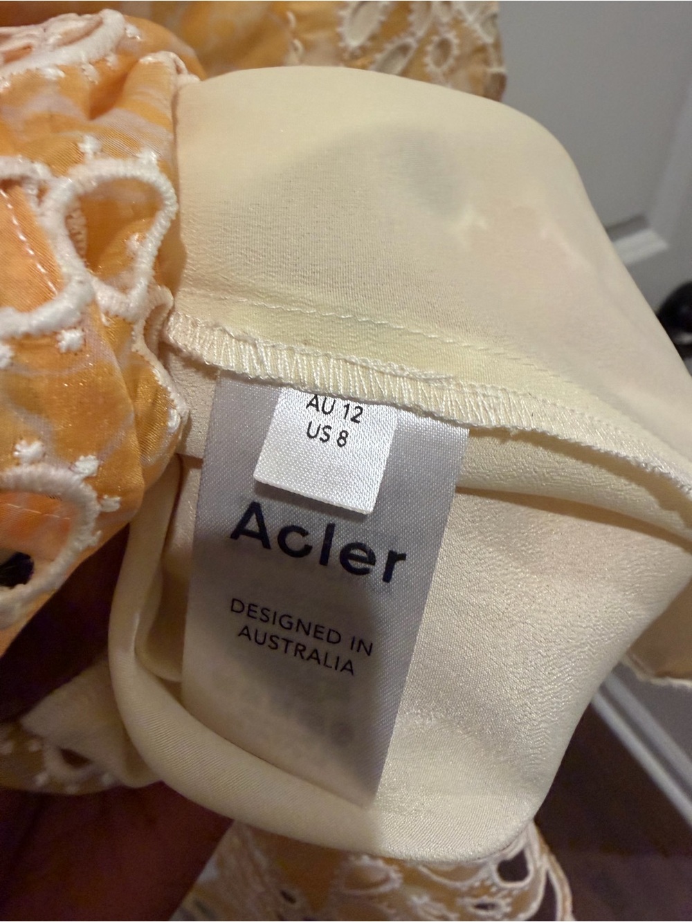 Acler's Holland strapless Dress Sz 8 US/12 AU - Picture 10 of 13